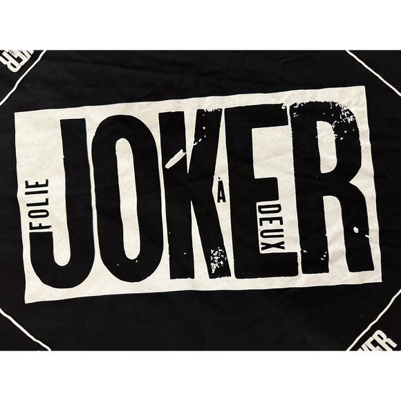 Joker:‎ Folie à Deux promo bandana nwt Warner Brothers - Picture 3 of 4